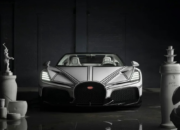Bugatti-ის ექსკლუზიური მოდელი: ფაიფურით გაფორმებული W16 Mistral Blanc Éternel