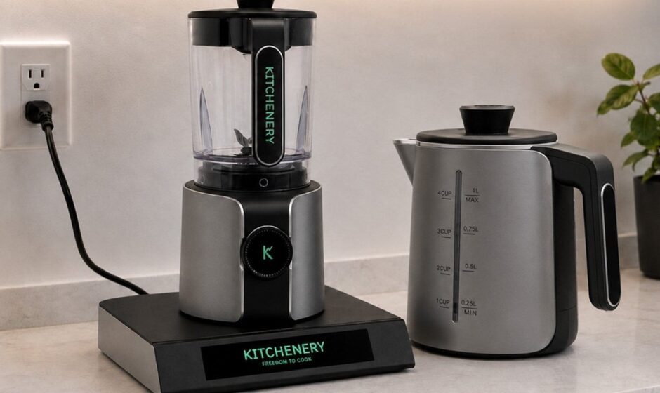 Kitchenery-მ 1500 ვატიანი უსადენო სამზარეულოს მოწყობილობა შექმნა.