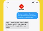 DoorDash-მა ახალი ხელოვნური ინტელექტის აგენტი გაუშვა, რომელიც შეკვეთას სმს-ით აკეთებს