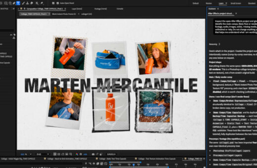 ათასობით ლეიერის დალაგება ერთი ფრაზით: Adobe-მ After Effects-ში AI ასისტენტი ჩააშენა