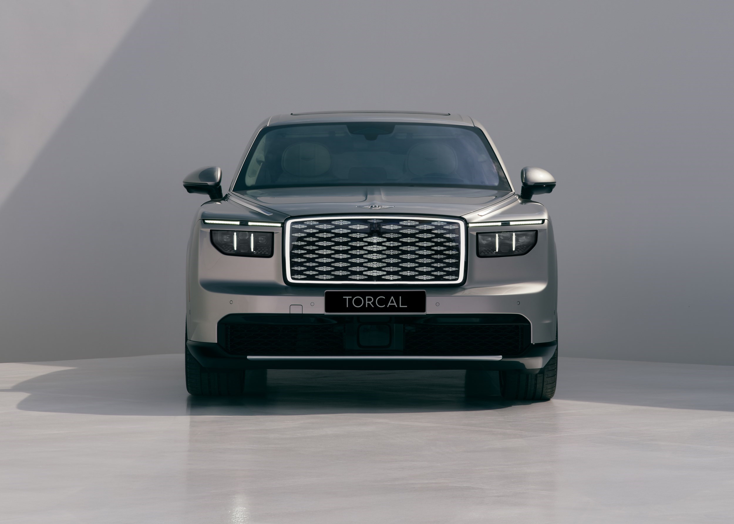 Bentley Torcal illuminated diamond grille