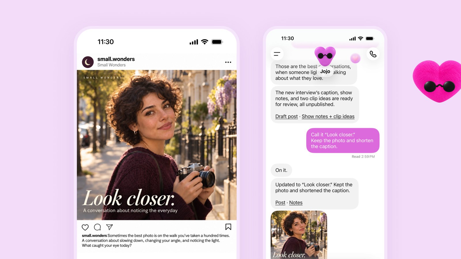 OpenAI dots: content creator use case