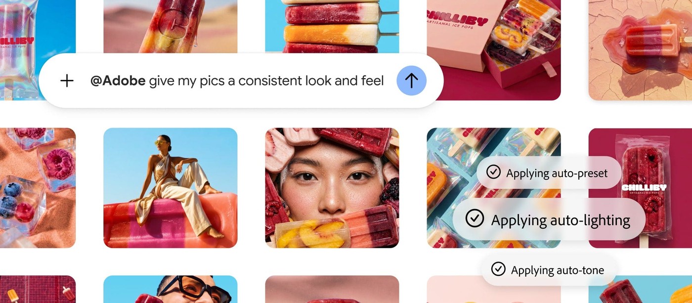 Adobe creative tools in Google Gemini