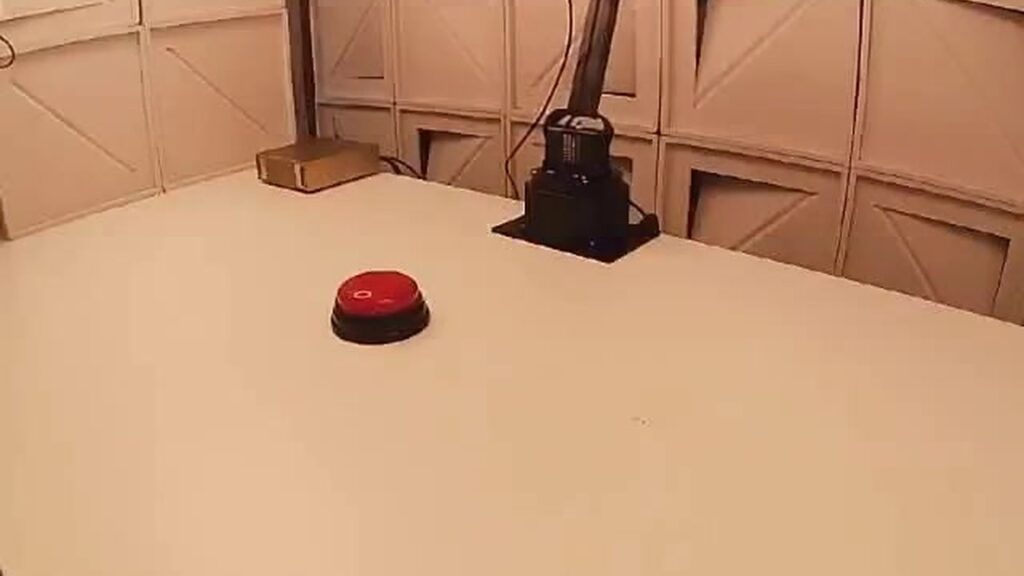 AA-Robotics task: press the red button (Artificial Analysis)