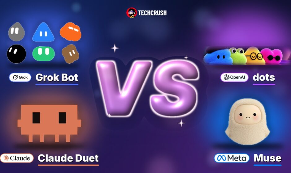 Grok Bot, Claude Duet, OpenAI dots და Meta Muse ერთმანეთის პირისპირ