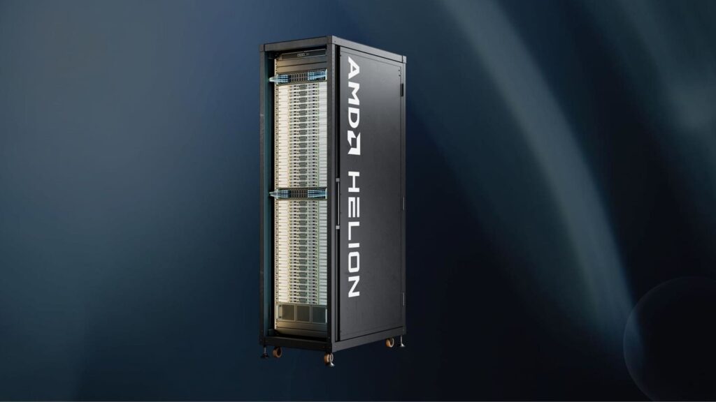 AMD Helion agentic AI rack (AMD)