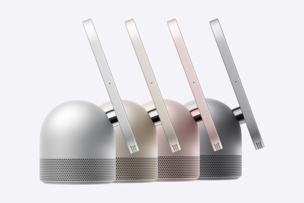 HomeView in silver, starlight, rose pink and space gray (Apple)