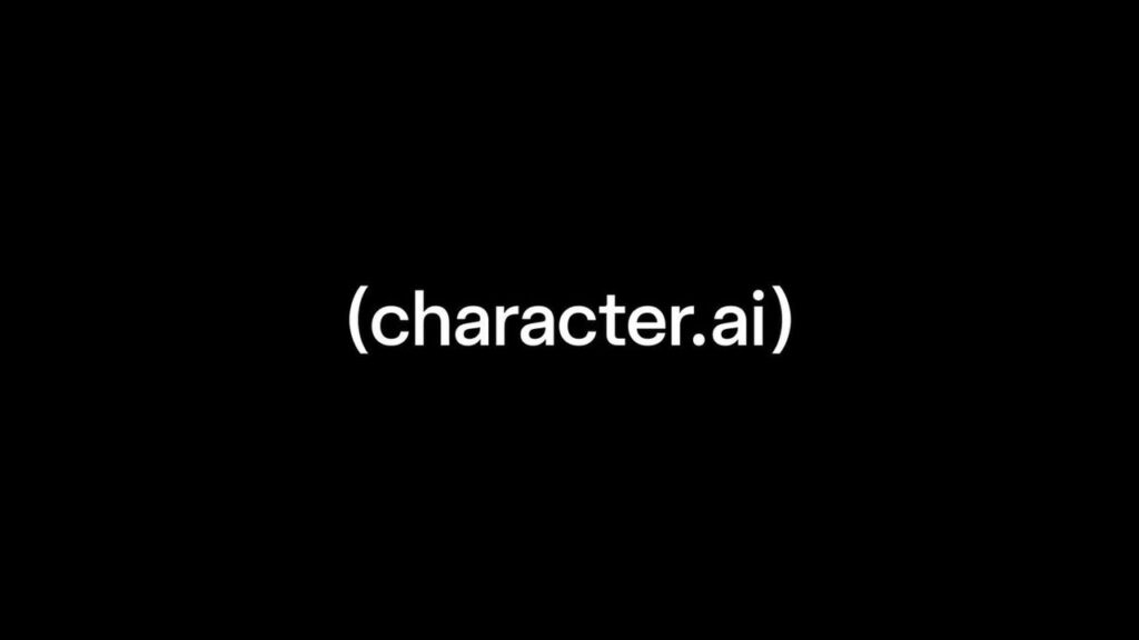 Character.ai official wordmark from the company bankruptcy update (Character.ai)