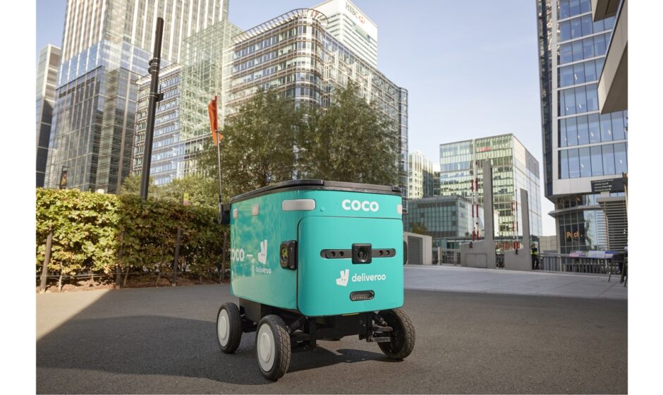 Deliveroo-მ და Coco-მ დიდ ბრიტანეთში საკვების მიმტანი რობოტები აამოქმედეს