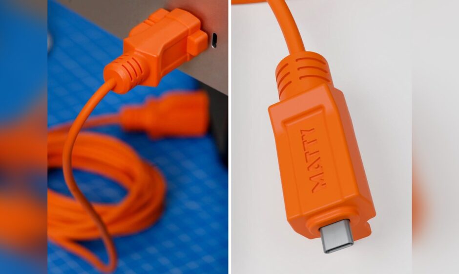Unnecessary Inventions-ი ახალ USB-C კაბელს უშვებს, რომელიც სამშენებლო სადენს ჰგავს