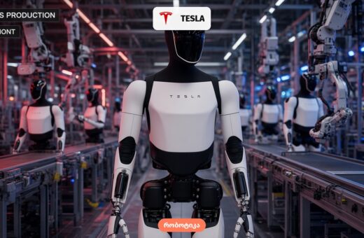 Tesla-მ Fremont-ში ჰუმანოიდ რობოტ Optimus-ის სერიული წარმოება დაიწყო
