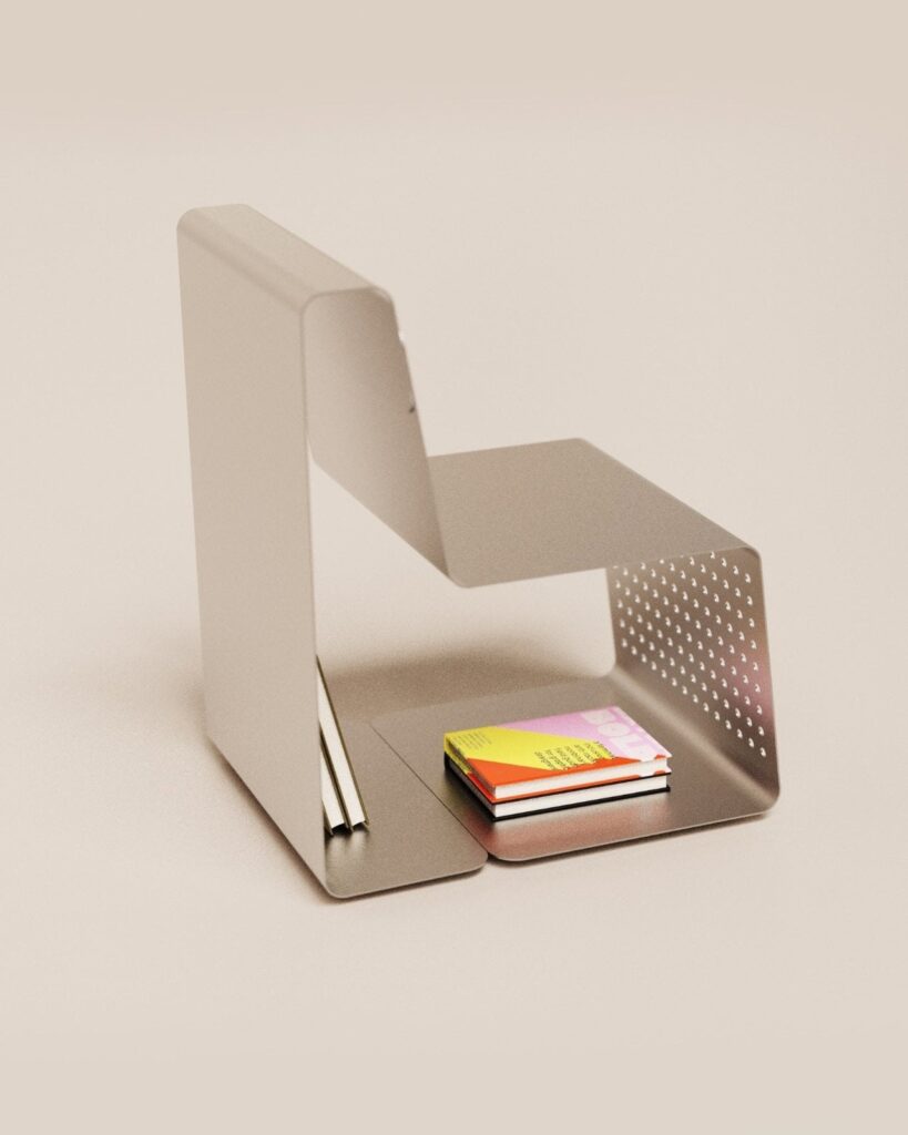 Gokce Nafak Platea and Vault sheet metal furniture photo 5