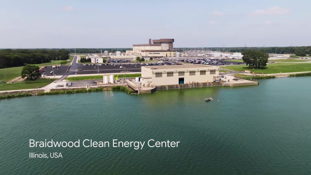 Constellation Braidwood nuclear plant in Illinois, photo 1