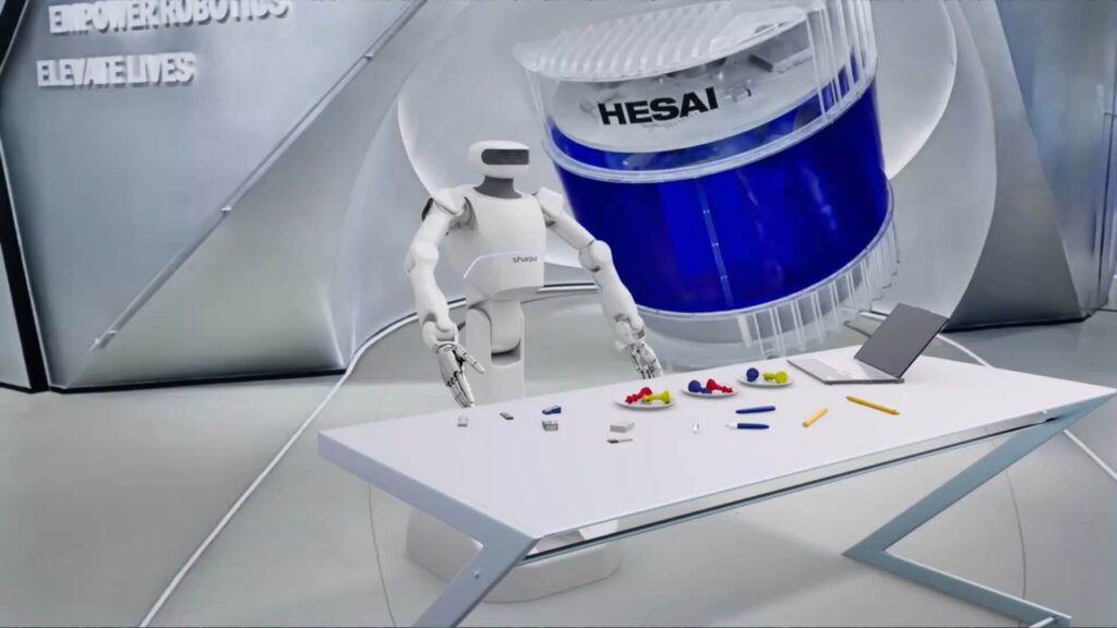 Robotics use case for Kosmo spatial data (Hesai / Kosmo)