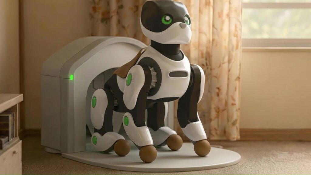 Kawasaki Home LEO four-legged social robot, photo 3