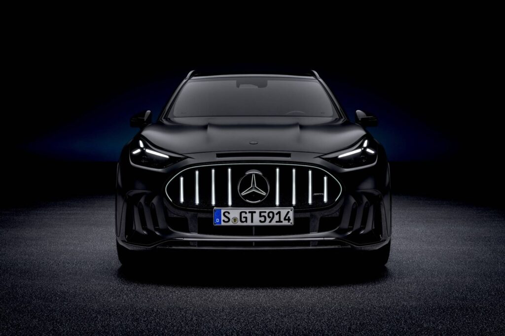 Mercedes-AMG GT SUV front, studio (Mercedes-AMG)