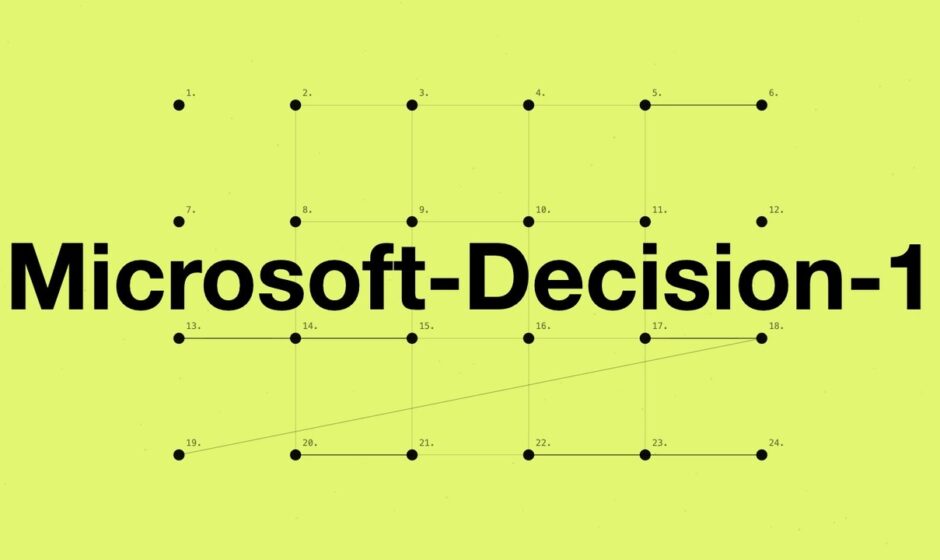 Microsoft-მა AI მოდელი Decision-1 გამოუშვა და სწრაფ არჩევანზე გათვალა