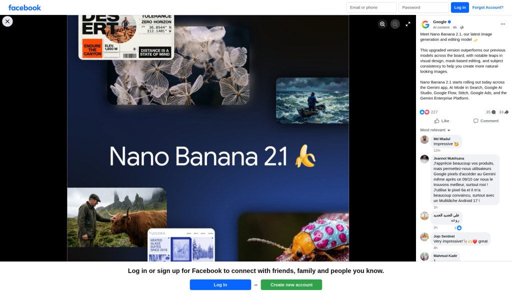 FB morning collage / Google Nano Banana 2.1 post frame