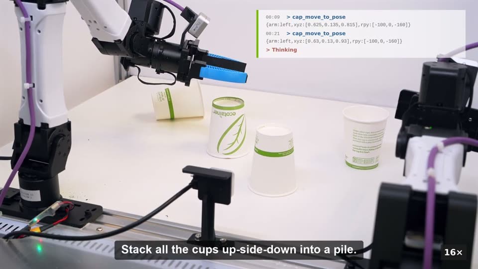 ASPIRE stacks cups upside down into a pile (NVIDIA GEAR video still)