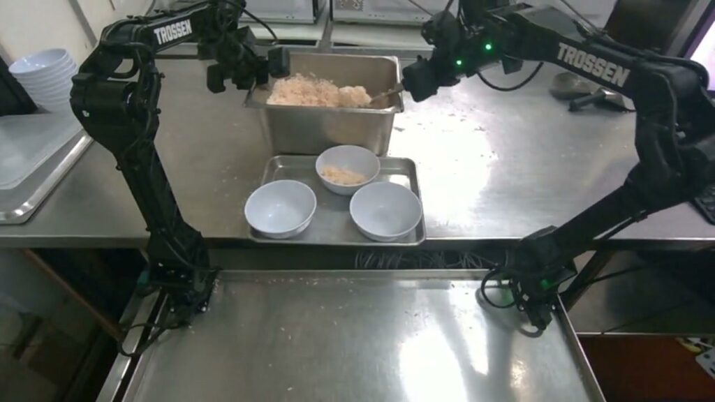 CloudChef kitchen robot (Physical Intelligence)