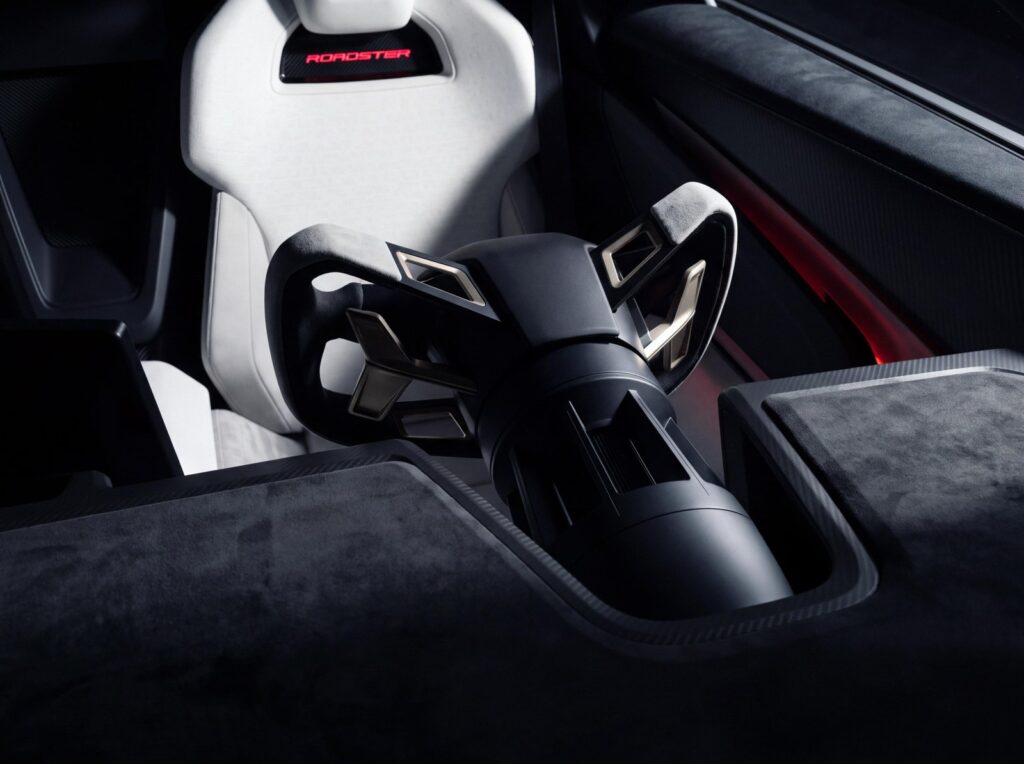 Side view of the next-gen Roadster (Tesla via The Verge)
