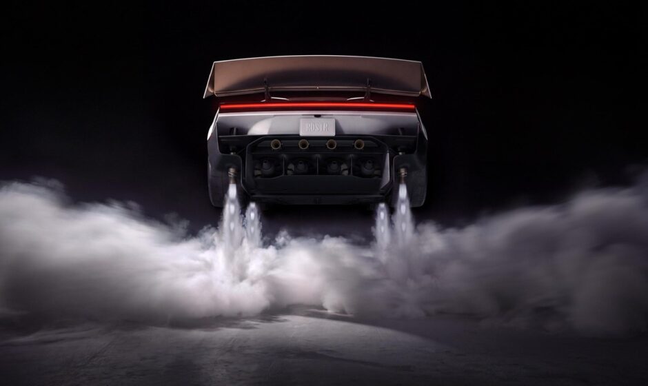 Tesla-ს ელექტროსპორტქარი Roadster ჰაერში ხტება და თითქმის 100 კმ/სთ-ს 0.81 წამში ავითარებს