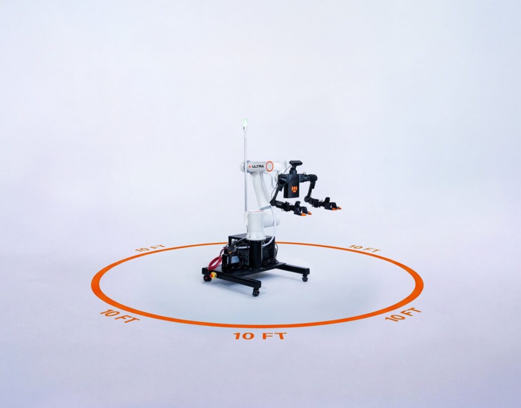 Ultra OP-1 robot at work in a warehouse (Ultra)
