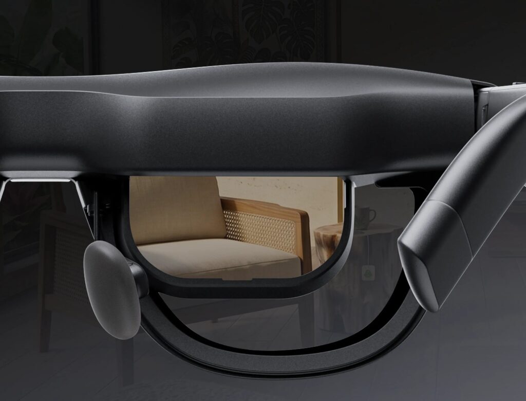 Xreal Aura optical see-through lens