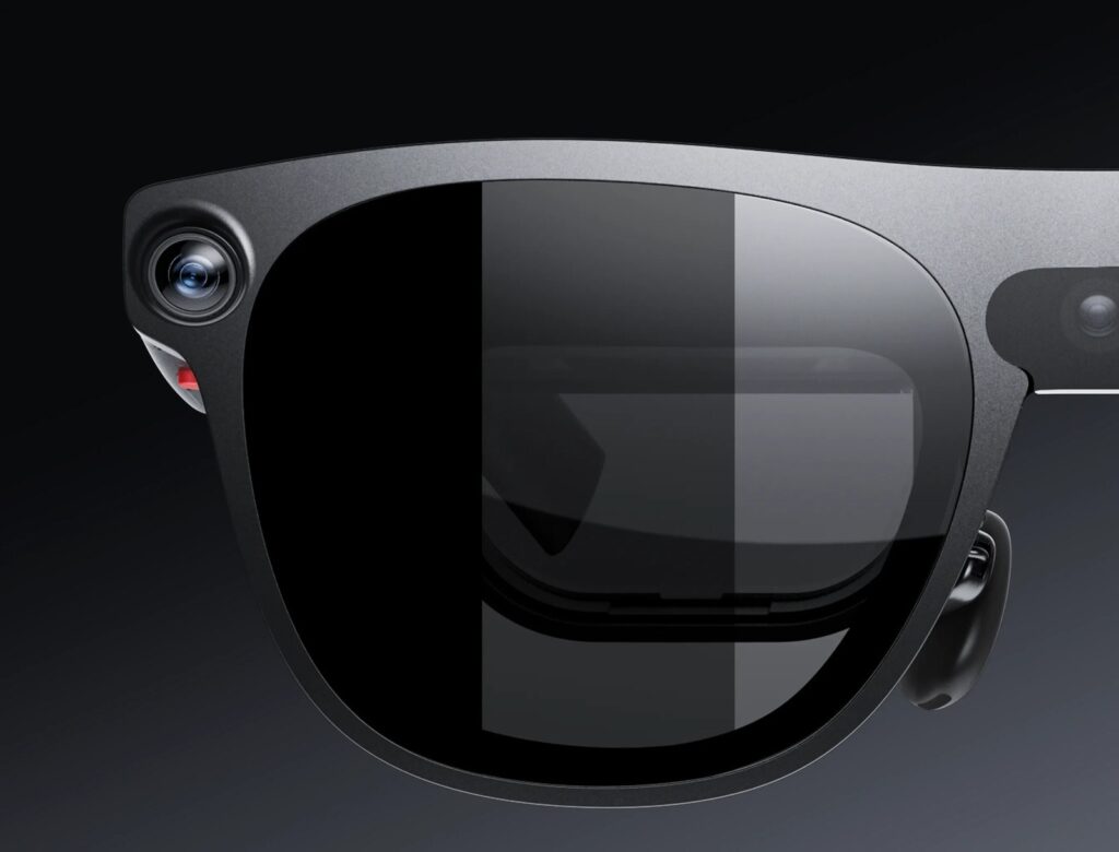 Xreal Aura electrochromic dimming lens